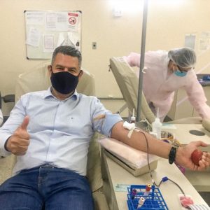 Dr. Luiz Fernando apoia campanha – “Doe sangue e salve vidas: doar sangue é um ato de amor