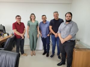 Vereador Dr. Luiz Fernando faz visita de cortesia à interventora da Saúde Pública de Cuiabá